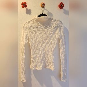 Anthropologie Maeve Cream Small top